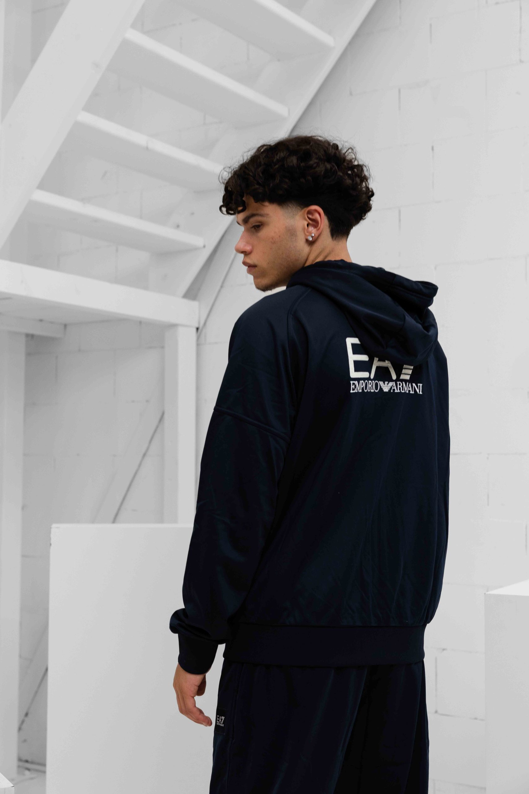EA7 Emporio Armani 7M000915 Trainingspak Heren Donkerblauw