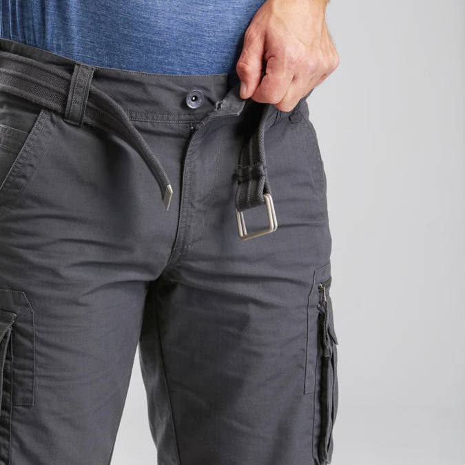 Decathlon Forclaz - Shorts Cargo Masculino Forclaz Travel 100