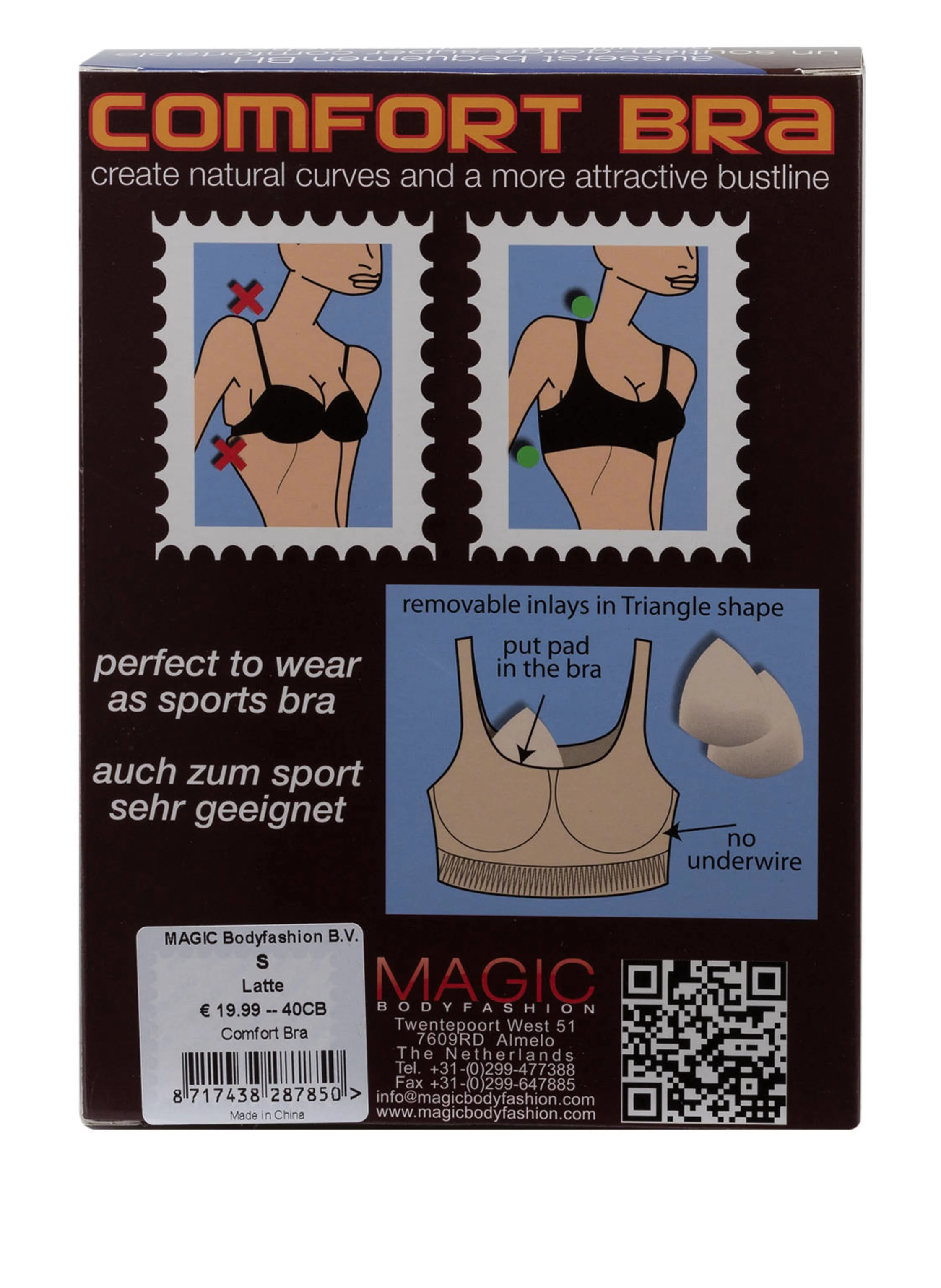 MAGIC Bodyfashion Bustier COMFORT BRA