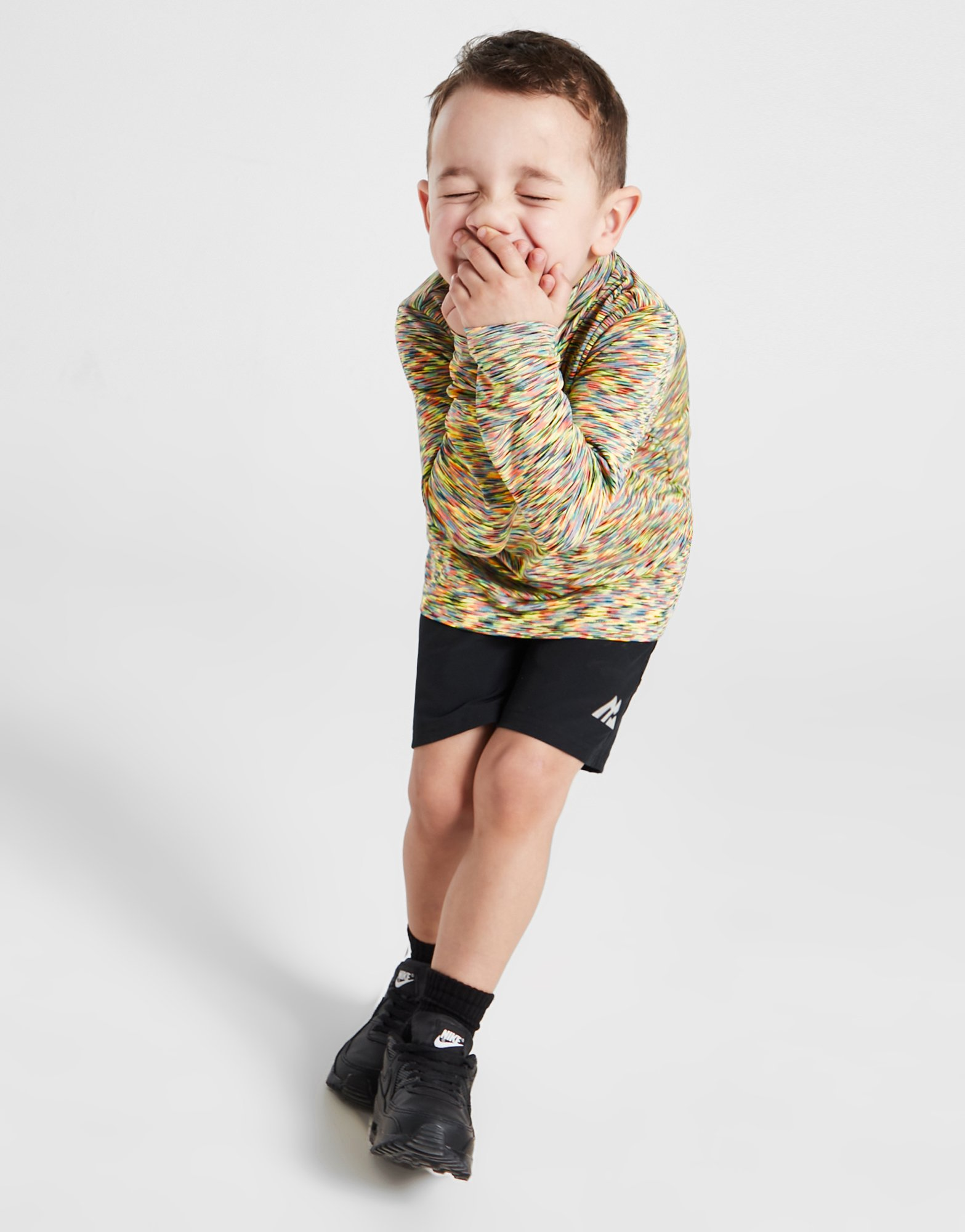MONTIREX Ensemble Haut Zippé/Short Trail Enfant