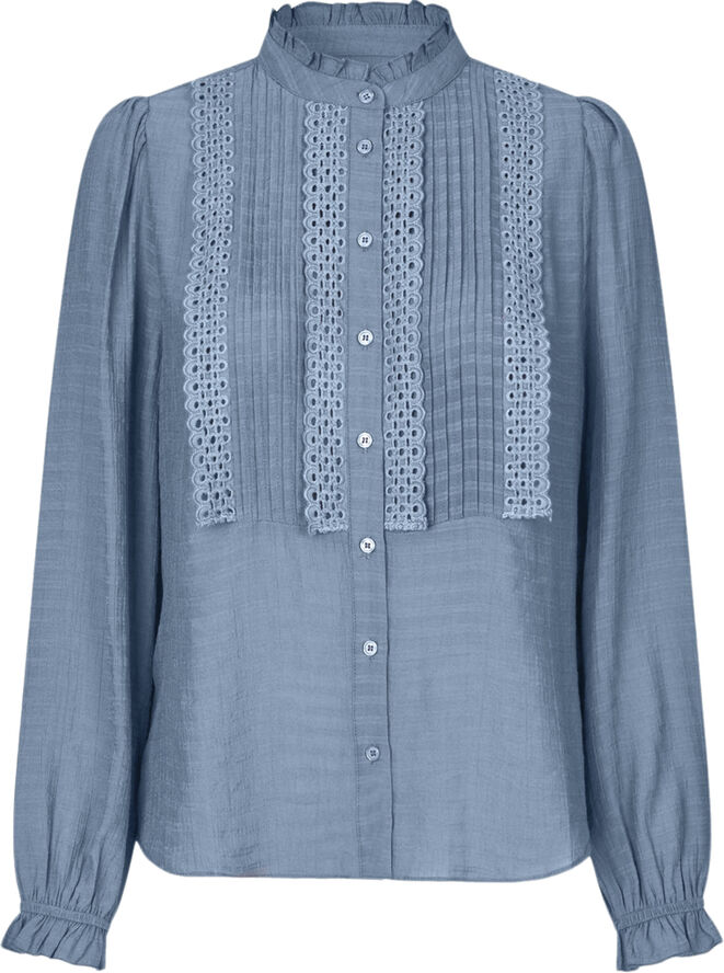 Lollys Laundry ArielLL Shirt LS Dusty blue