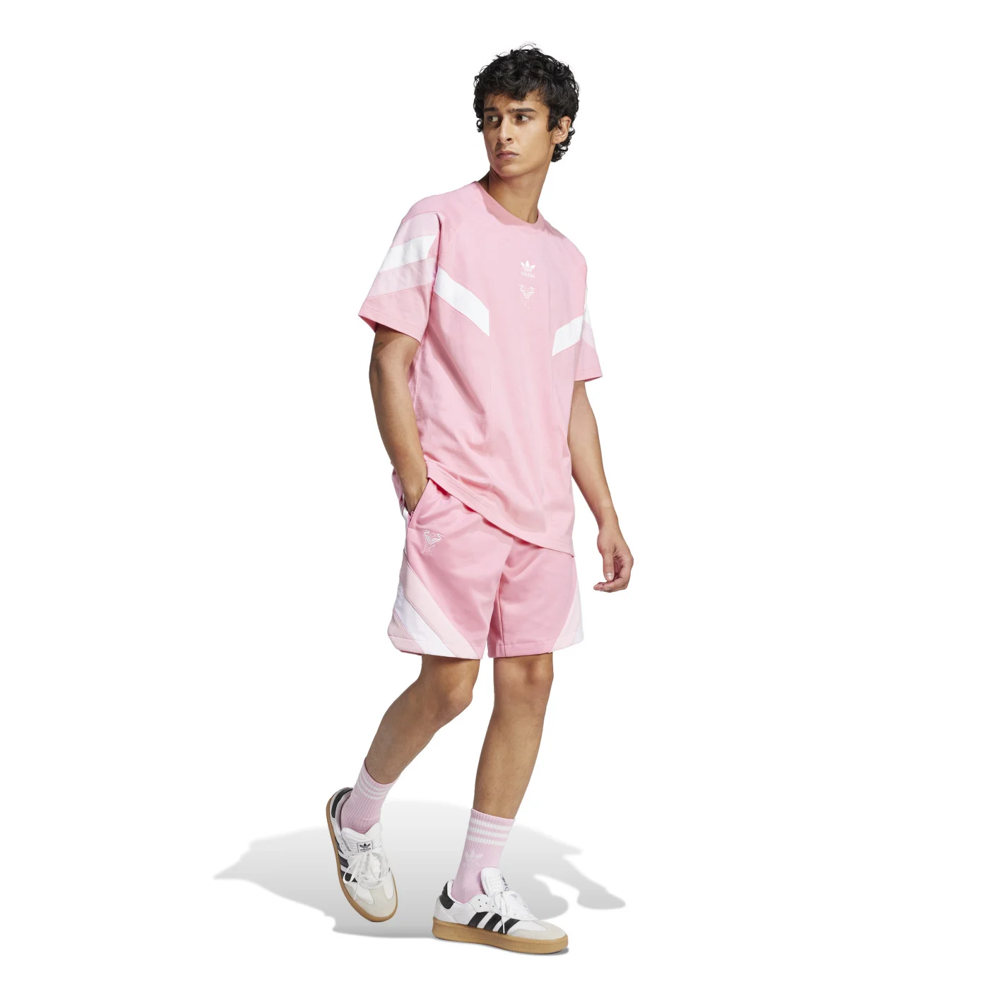 Adidas Inter Miami CF Originals Broekje 2025-2026 Roze Wit