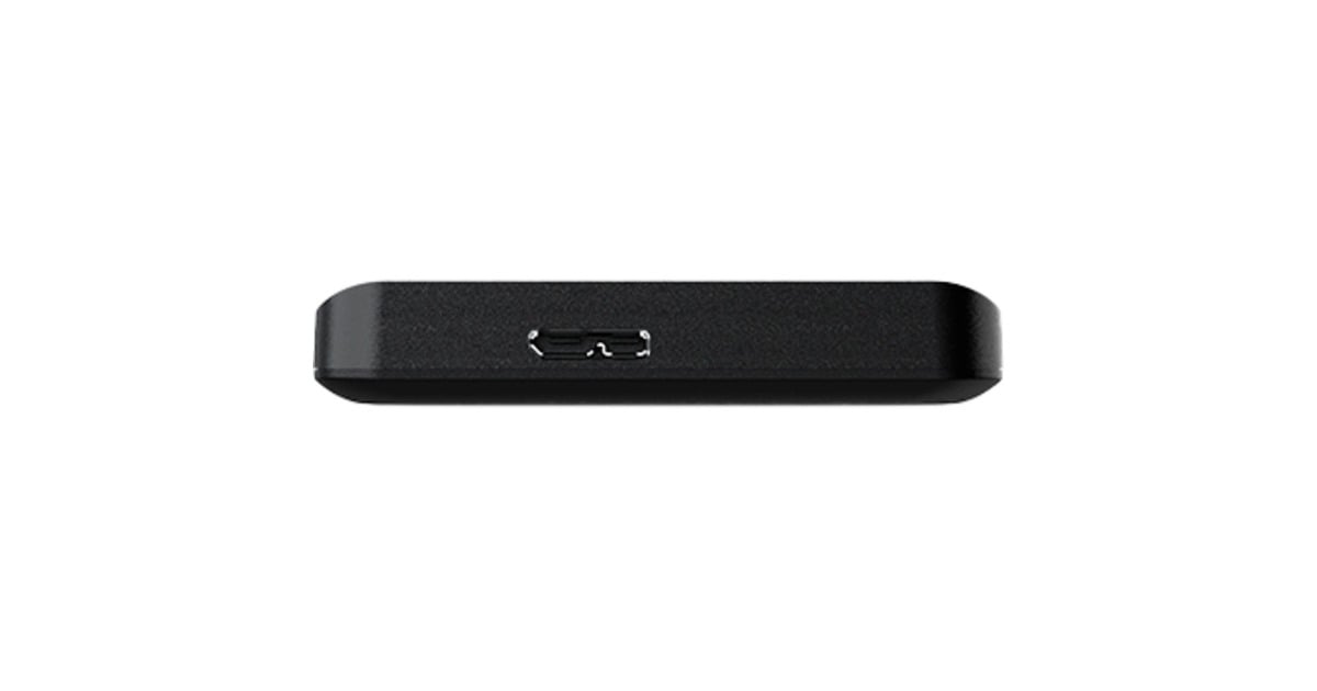 ToshibaCanvio Basics 2022 1 TB externe harde schijf  (Zwart, Micro-USB-B 3.2 Gen 1 (5 Gbit/s))
