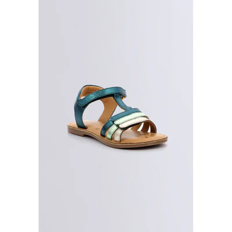 Diamanto Vert fonce SANDALES Cuir Fille