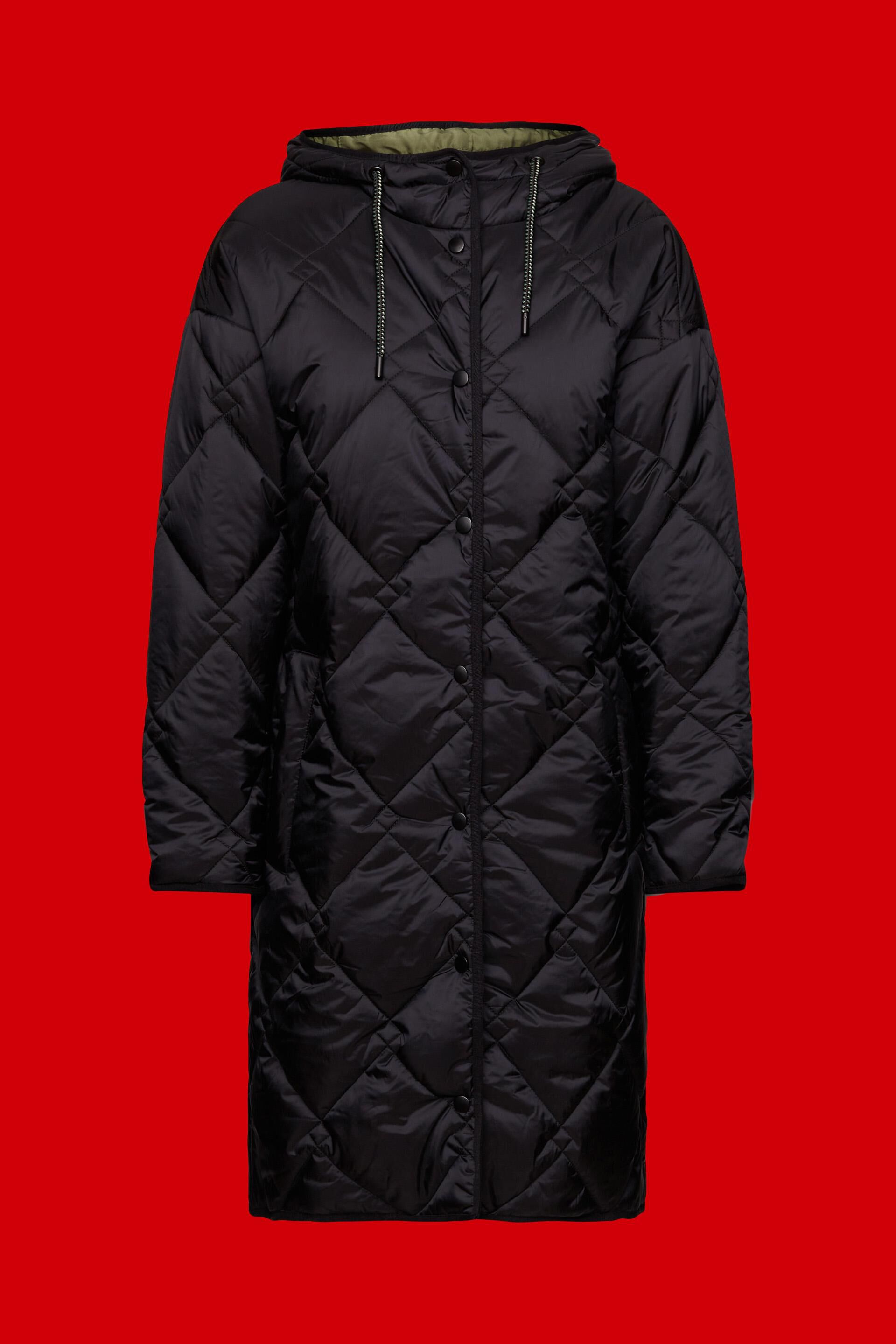 Manteau matelassé à capuche