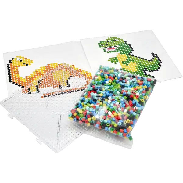 Bügelperlenset Dino