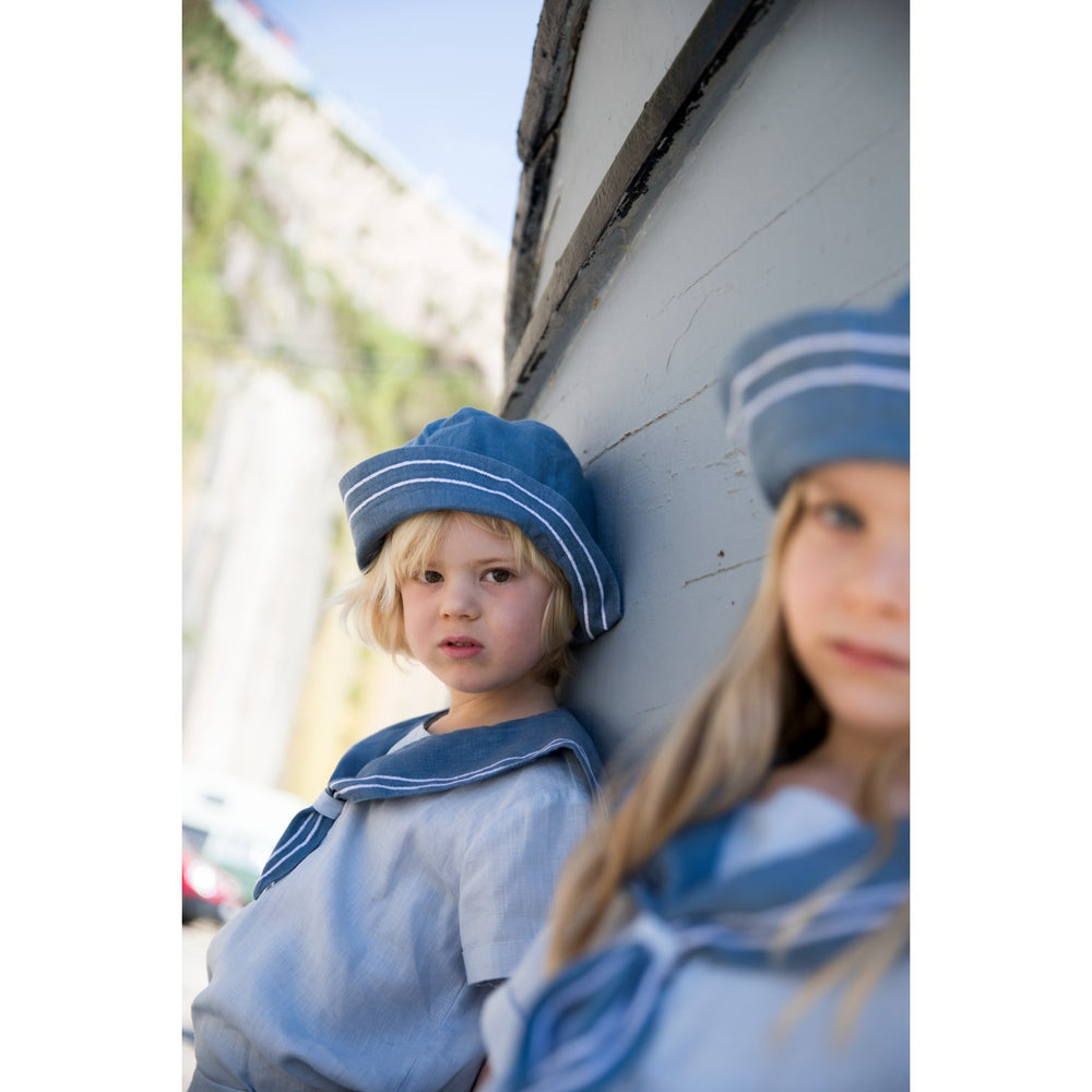 Køb MarMar Linen Blue Mist Tosea T-shirt