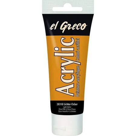KREUL el Greco Acrylic Lichter Ocker 75 ml Tube