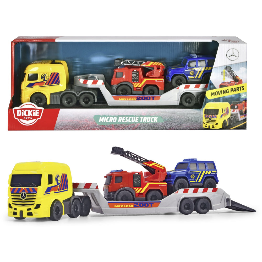 Køb Dickie Toys Mercedes Benz Redningslastbil