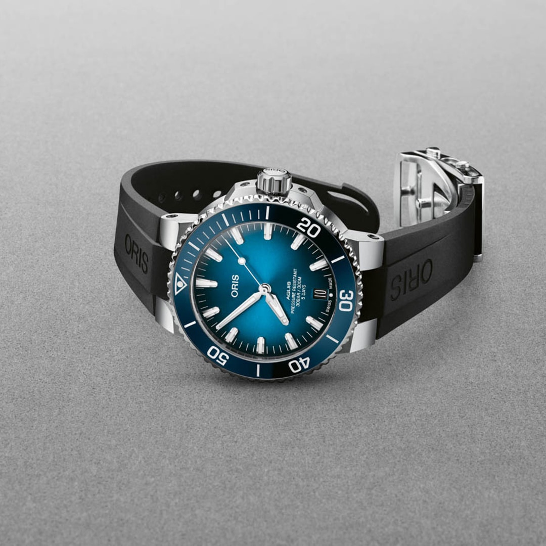 Oris Aquis Date Calibre 400 Kautschuk