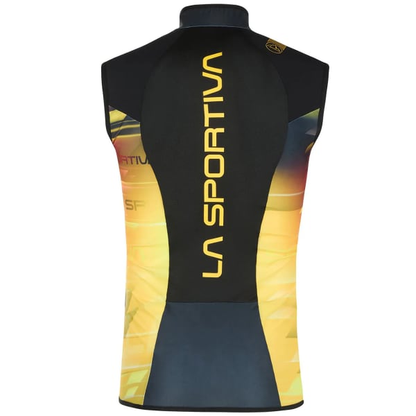 Veste softshell LA SPORTIVA STRATOS V RACING VEST M BLACK/YELLOW