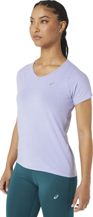Asics V-Neck løbe T-shirt Blå