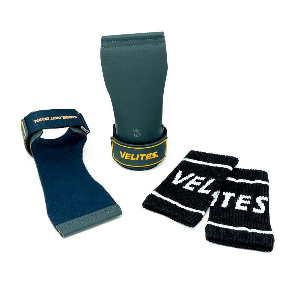 VELITES Quad Ultra Maniques Vert Foncé & Bleue Taille L