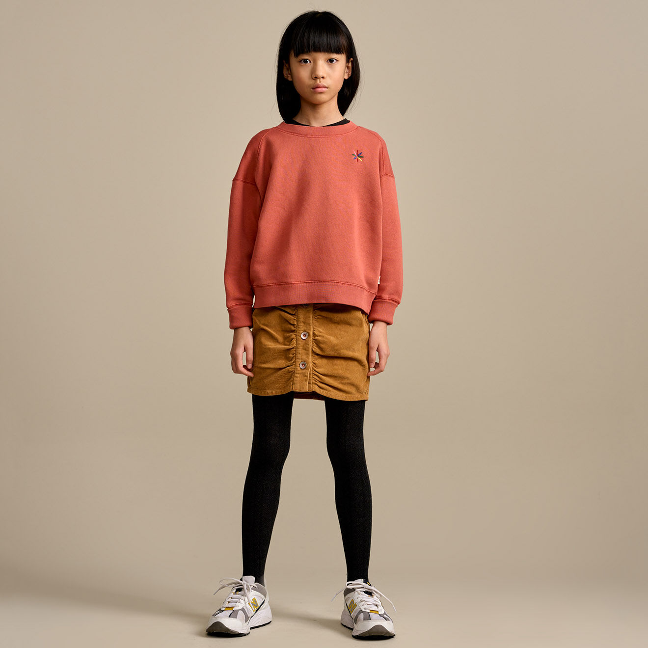 Bellerose Sweat Fadem corail