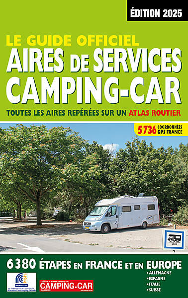 MOVE PIBLISHING - GUIDE OFFICIEL AIRES DE SERVICES CAMPING-CAR 2025