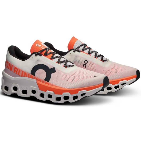 Chaussure running ON RUNNING CLOUDMONSTER 2 WHITE/FLAME