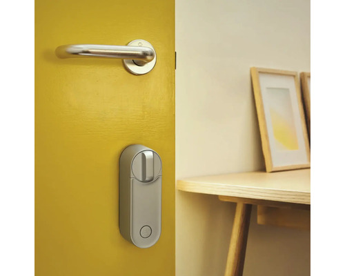 Linus 2 - Slim deurslot, zilver