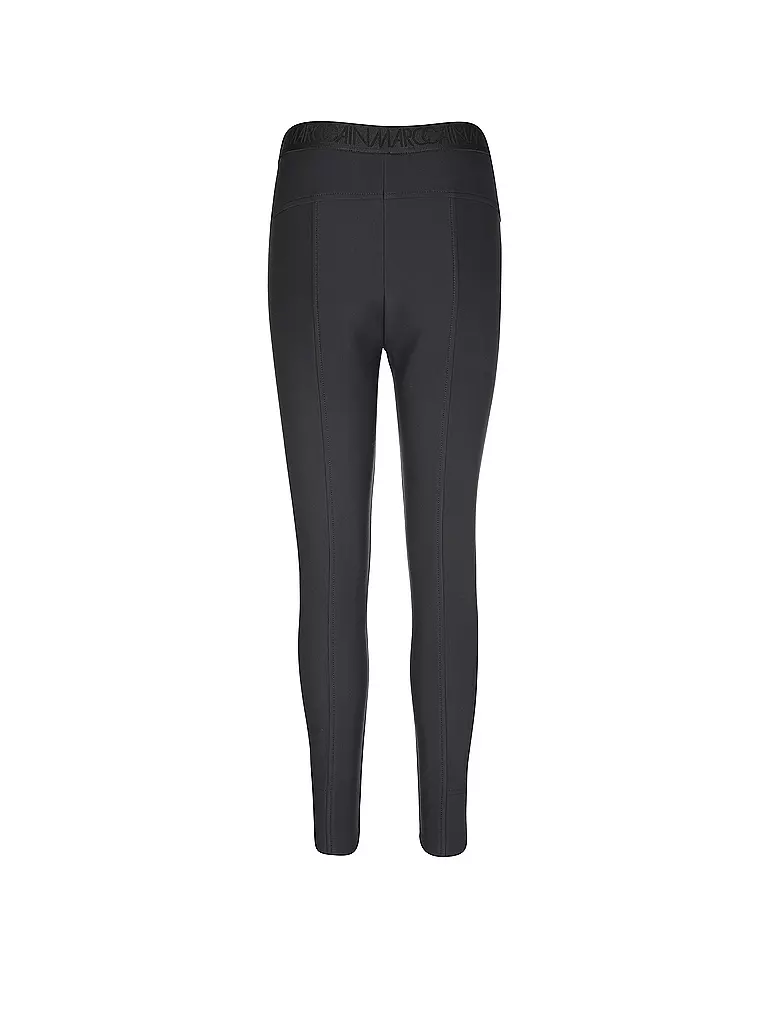 MARC CAIN Highwaist Businesshose 7/8 SINNAR schwarz