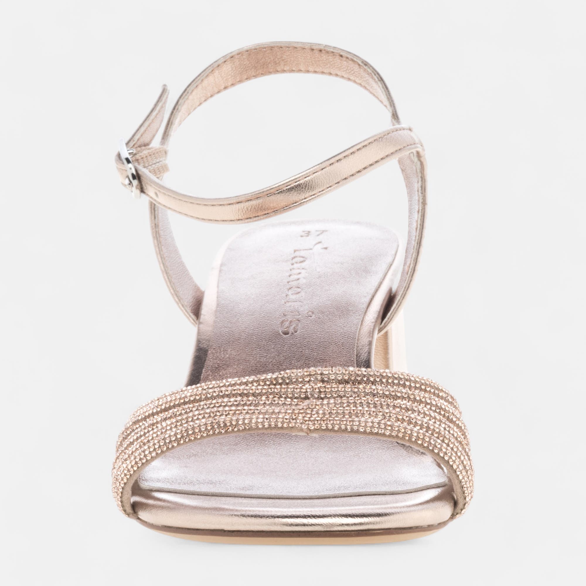 Nu-pieds à talon Femme rose