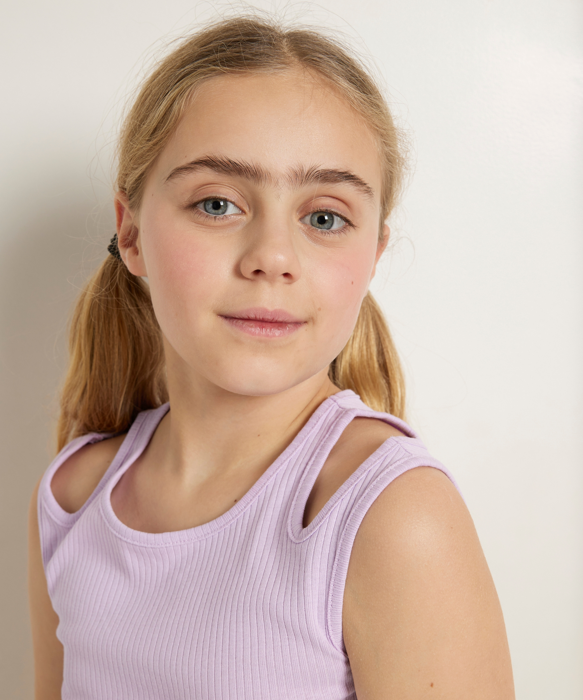 singlet met dubbele bandjes