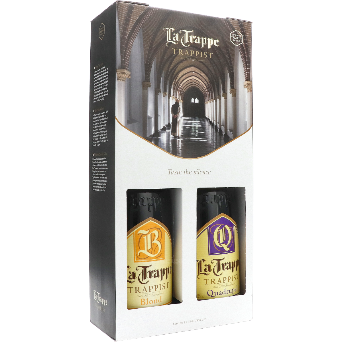 La Trappe Trappist Cadeaupakket Blond en Quadrupel 150 cl