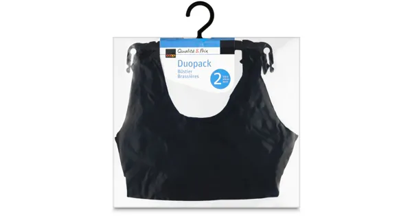 Damen Büstier Duo schwarz S