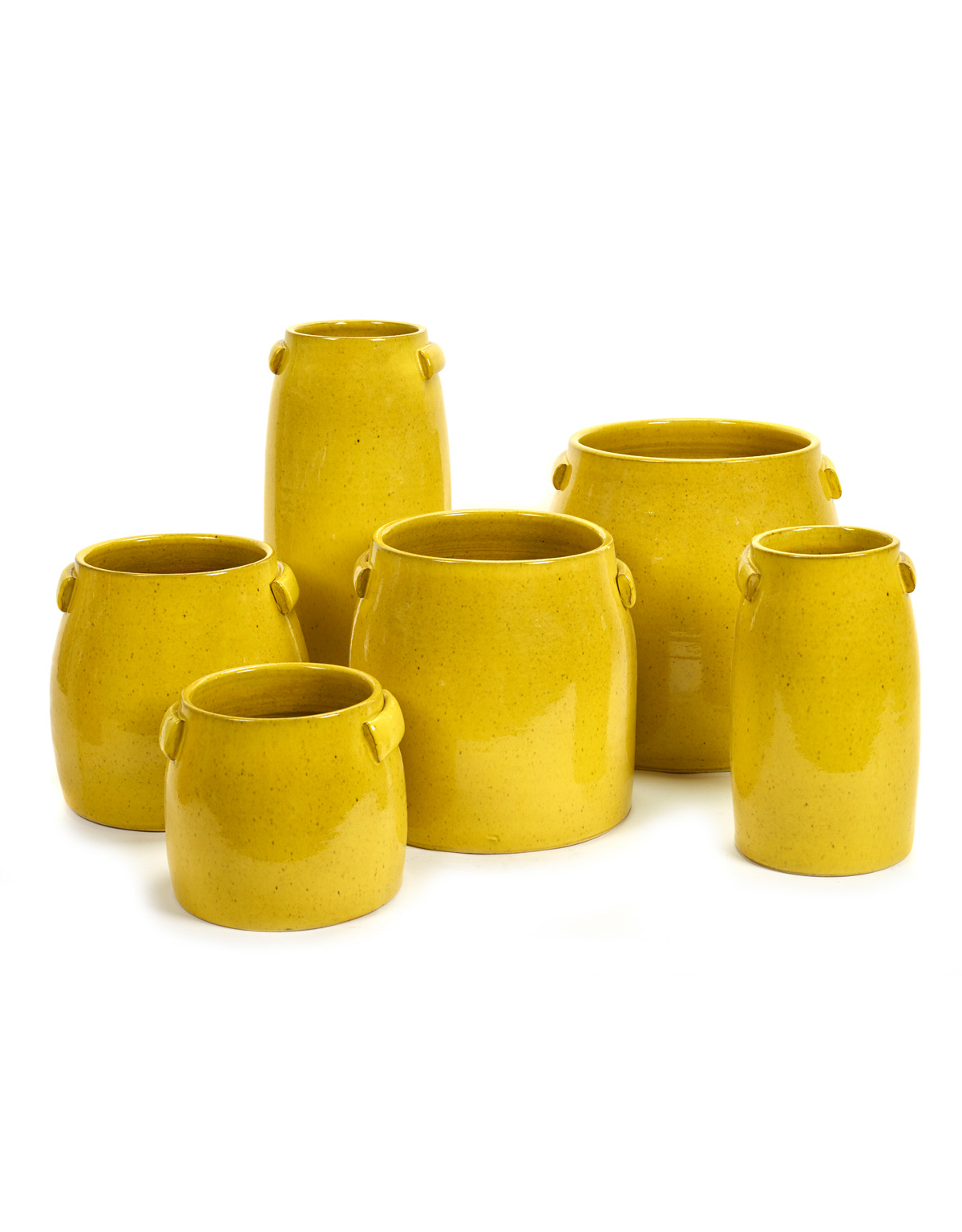 Bloempot Tabor S geel
