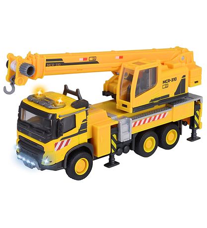 Majorette Spielzeug - Volvo Kran m. Licht/Sound