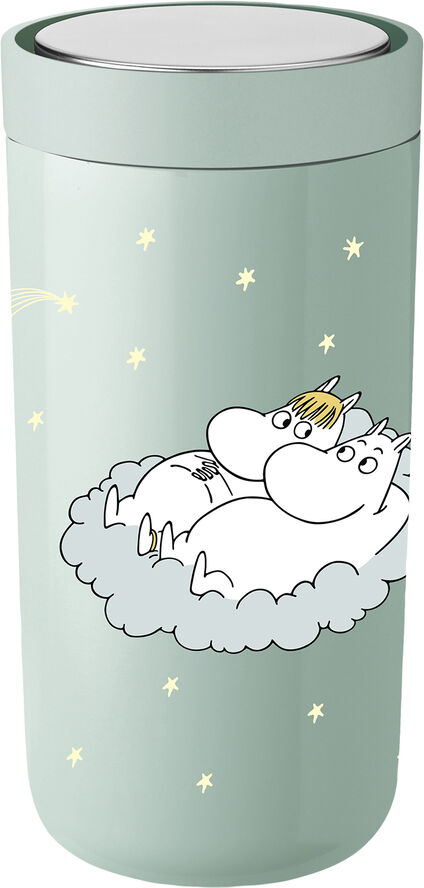 Stelton To Go Click termokop 0.4 l. Moomin shooting star