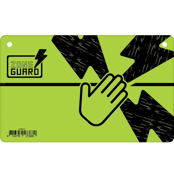 ZoneGuard-varselskilt 