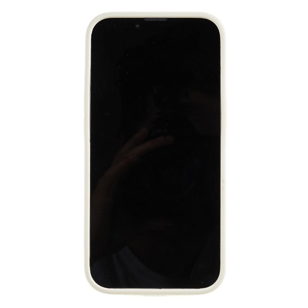 iPhone 13 Silikon Case Hülle - Weiss