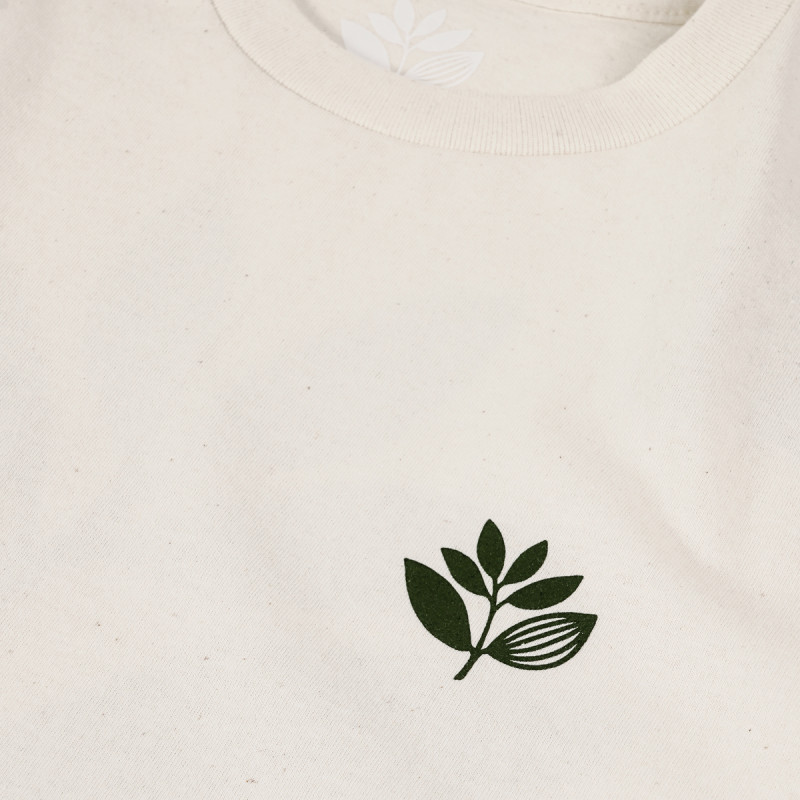 T-SHIRT CLASSIQUE À PLANTES - NATUREL