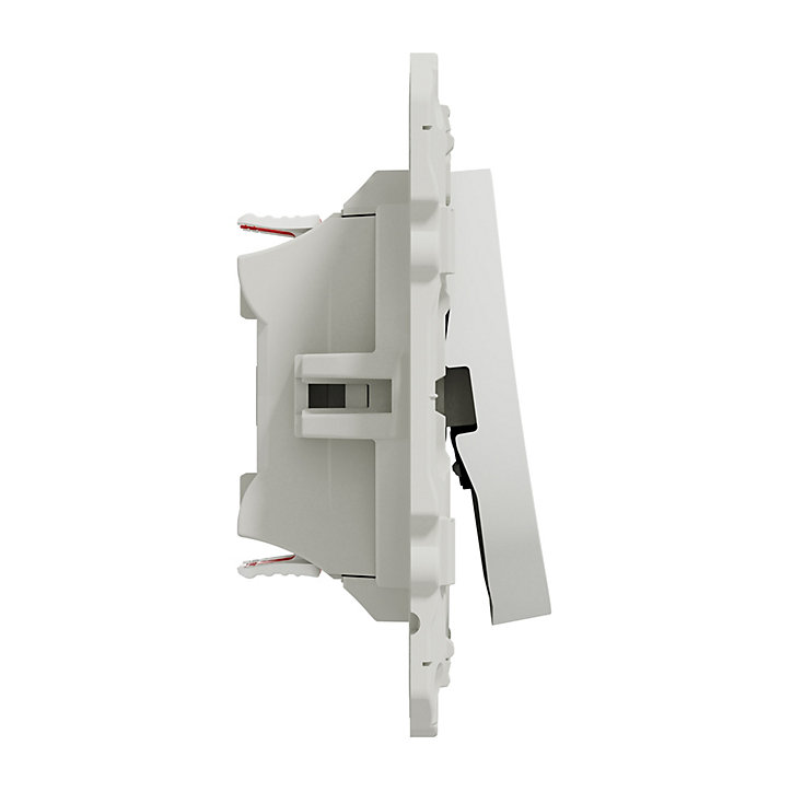 Mécanisme interrupteur double va-et-vient Schneider Electric Odace blanc