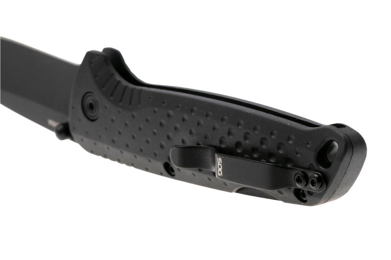 SOG Adventurer LB 13-11-01-43, PVD 5Cr15MoV, Black GRN, zakmes