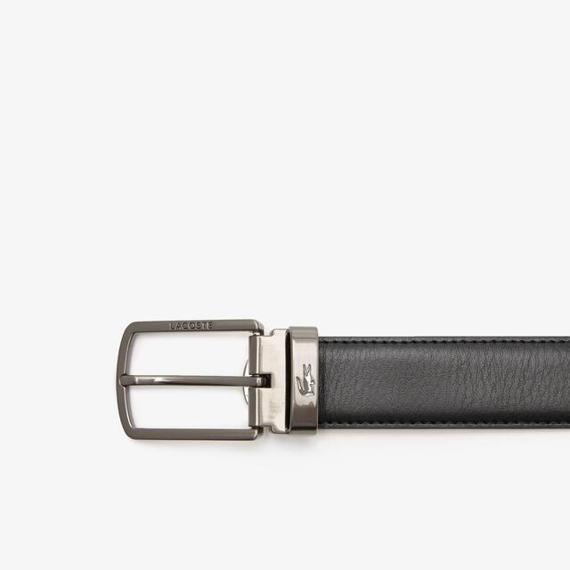 Coffret ceinture homme Lacoste avec 2 boucles ardillon Ceintures - Noir - Lacoste - Homme