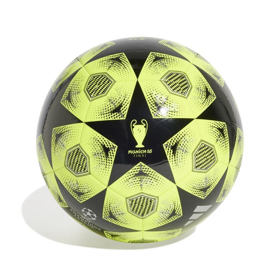 adidas Ballon Champions League Finale 2024/25 Munich Club - Jaune/Noir/Argenté