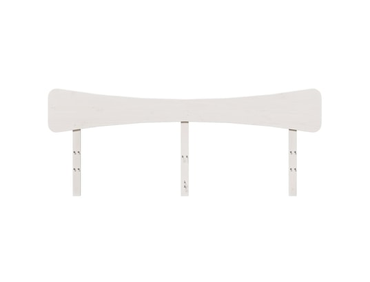VIDAXL - Tête de lit blanc 200 cm bois massif de pin