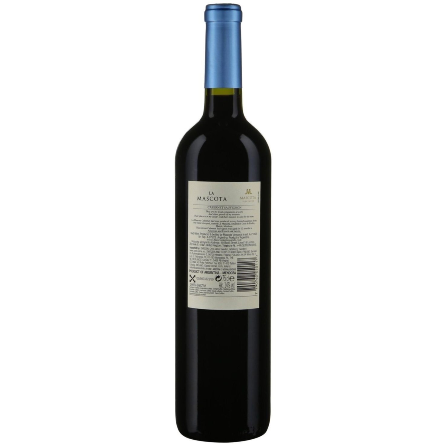 Cabernet Sauvignon Mendoza La Mascota -75cl