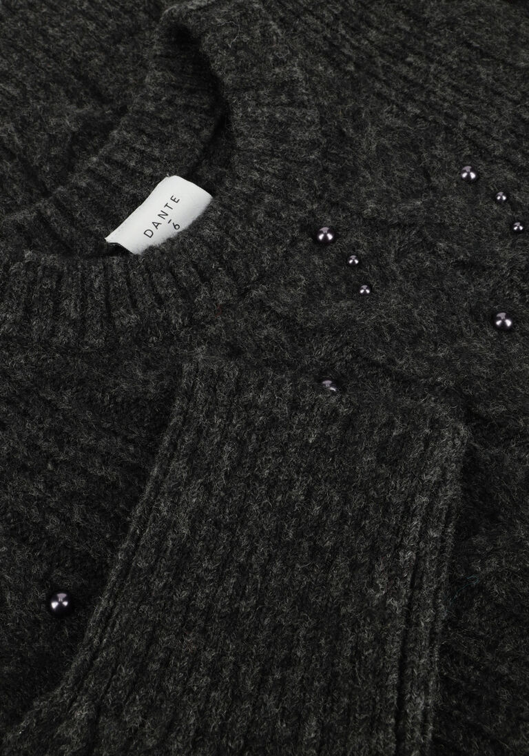 grijze dante6 trui croft pearl sweater