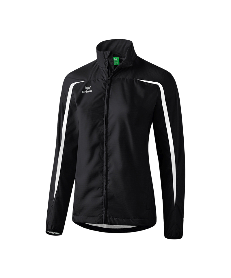 Erima Laufjacke Damen Schwarz Weiss