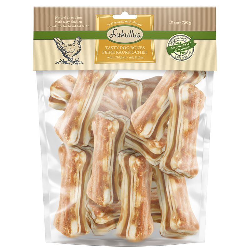 Lukullus os à mâcher Pack XXL 750 g