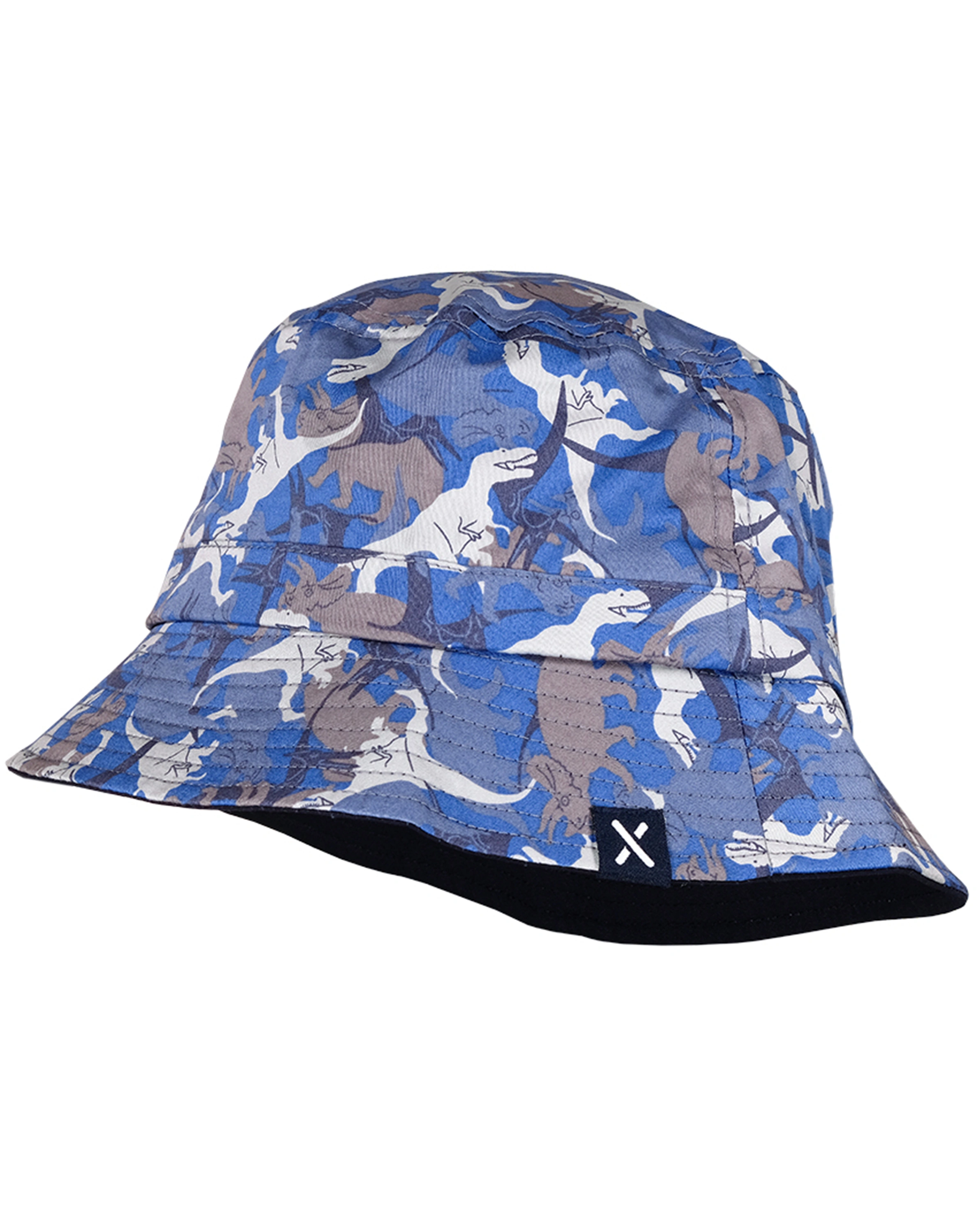 Fischerhut CAMO DINO in denim/navy