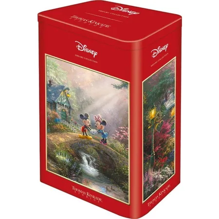 Schmidt Spiele Puzzle - Thomas Kinkade Puzzle - Disney, Mickey & Minnie, 500 Teile