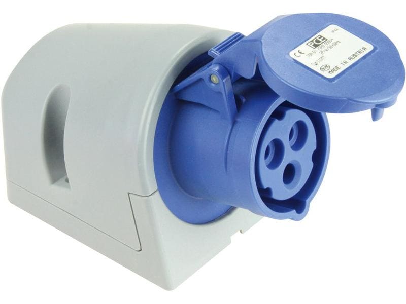 Spälti AG Wandsteckdose 16A 3p 6 h Turbo Twist Wanddose IP44