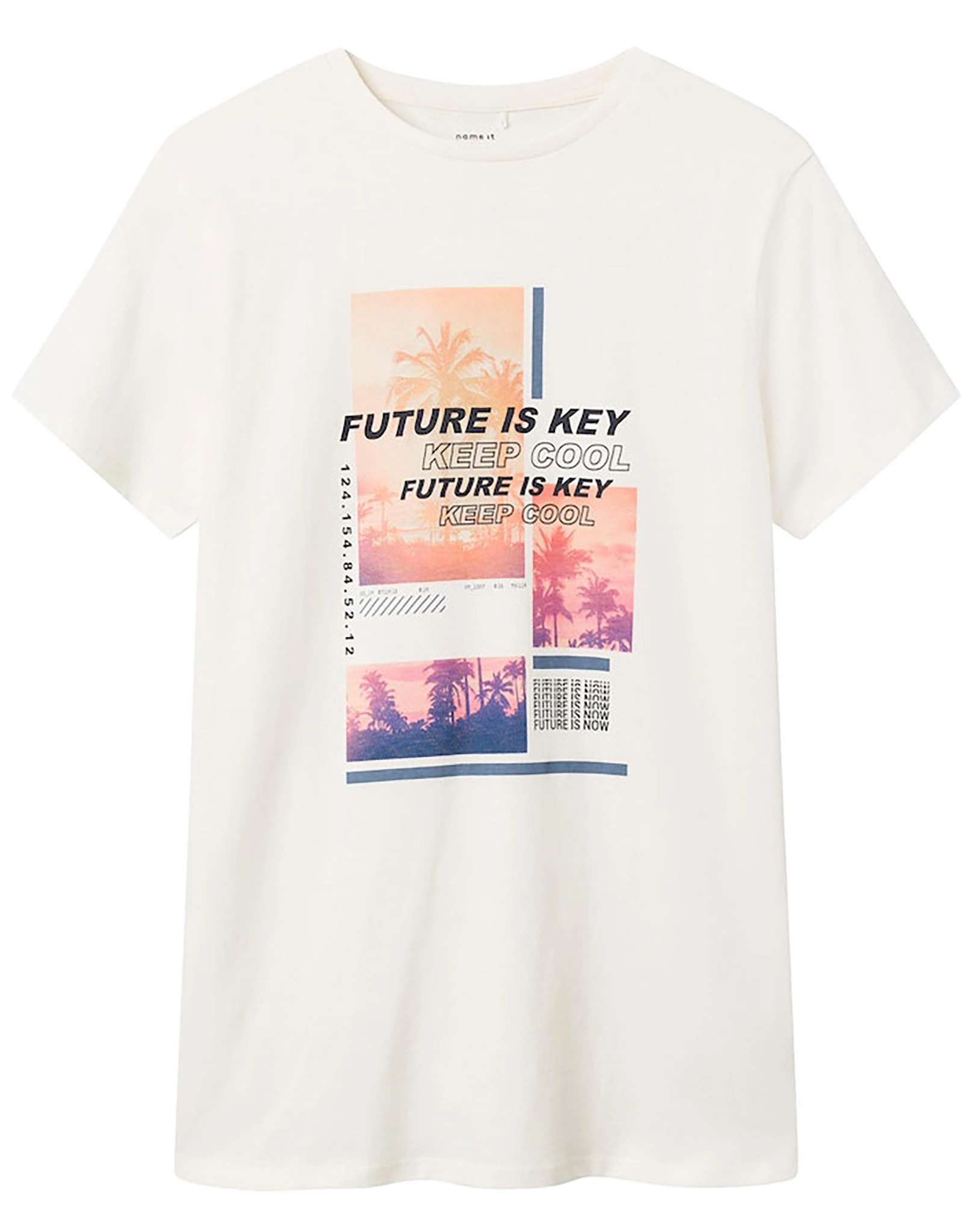 T-Shirt NKMHENNE - FUTURE in jet stream