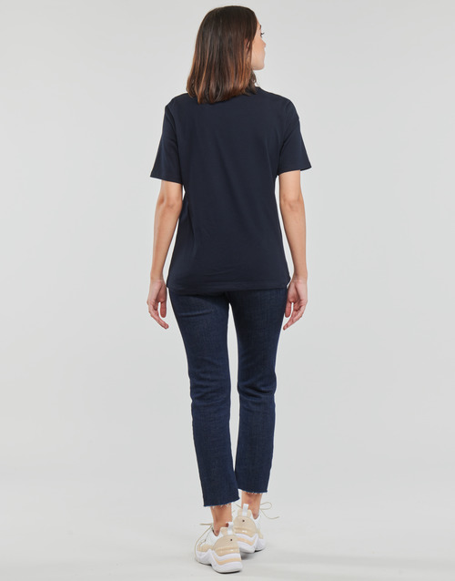 Tommy Hilfiger - REG MONOGRAM EMB C-NK SS - Marine