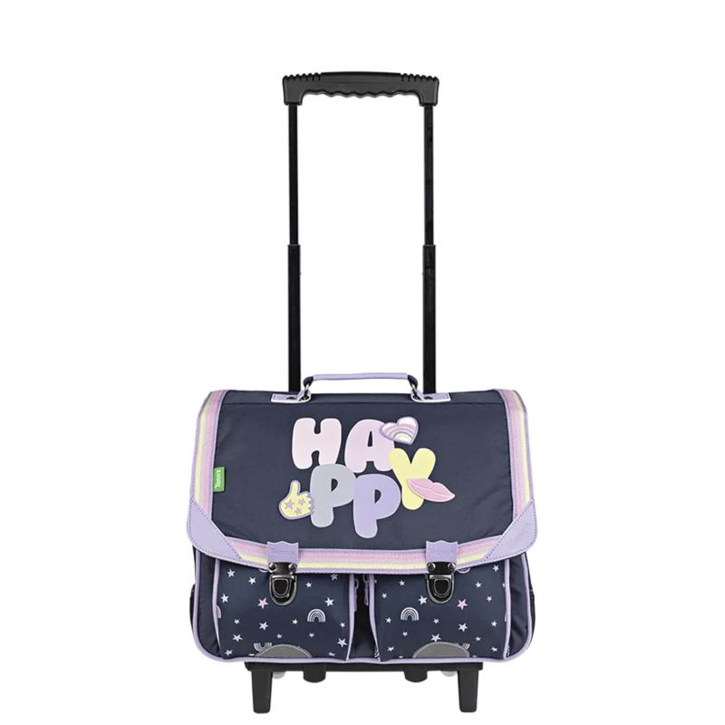 Cartable scolaire à roulettes Trolley 38 cm Giulia