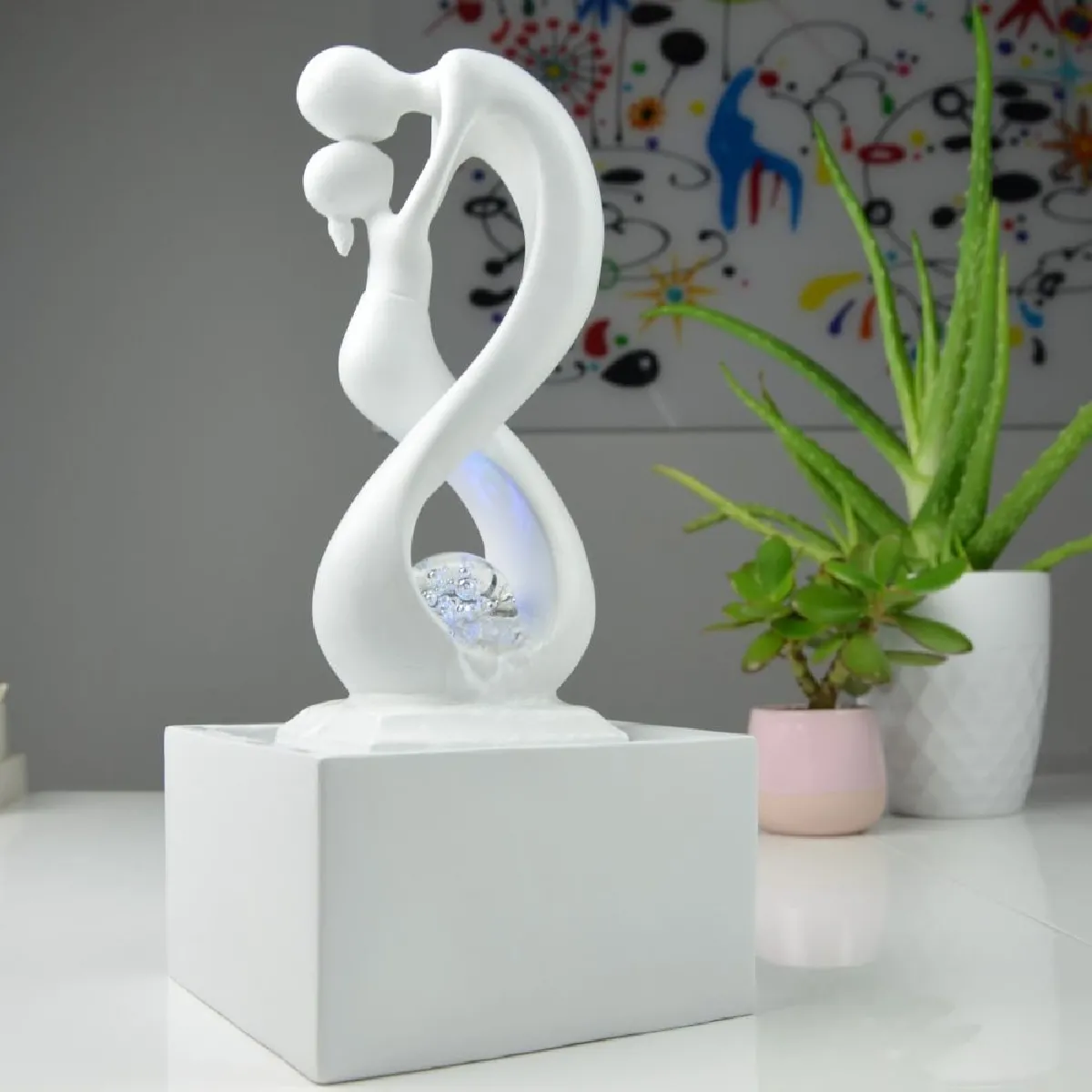 Zen Light Fontaine Ibie Blanc