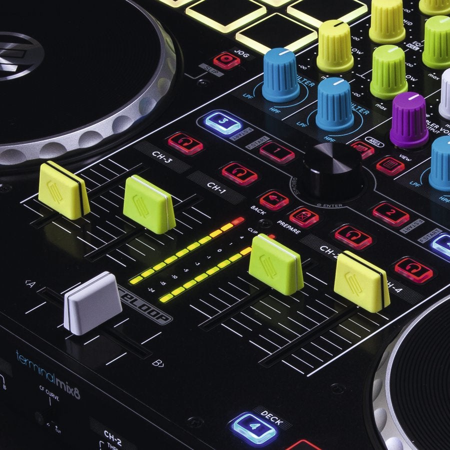 Reloop Fader Cap Set Yellow