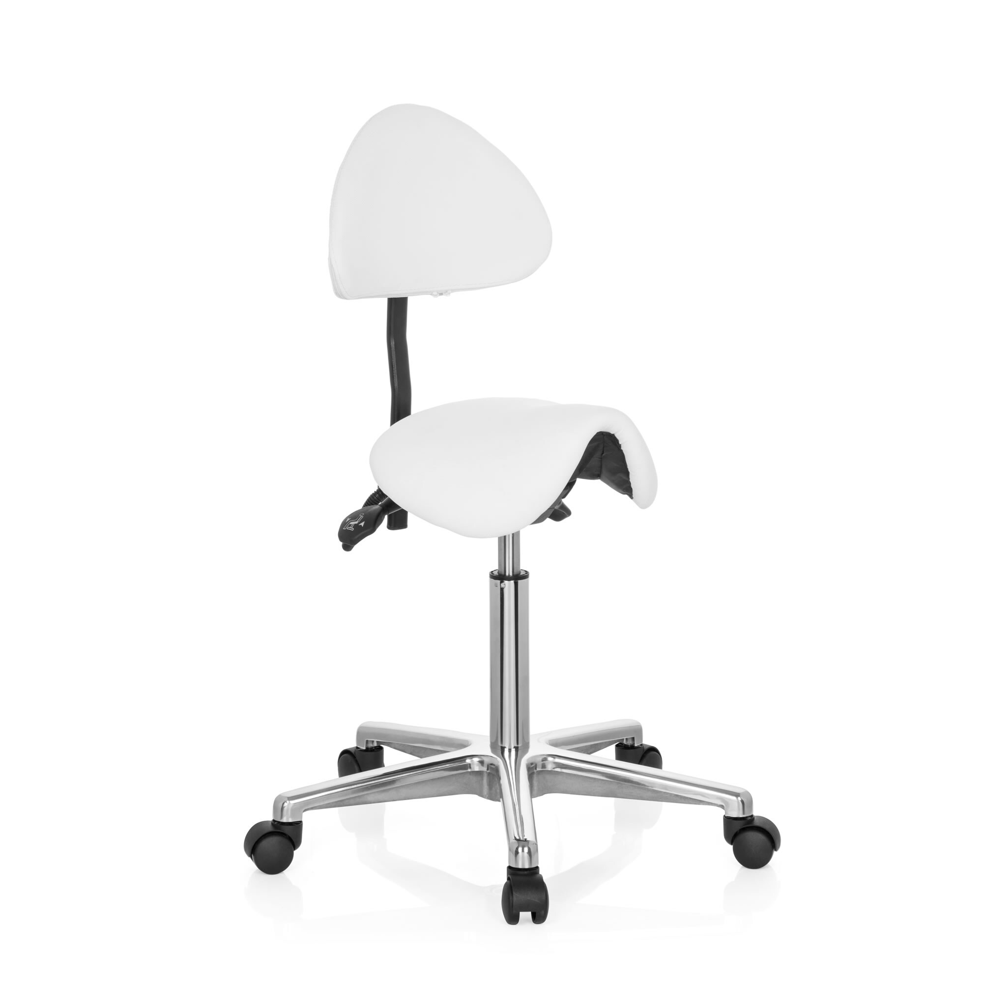 Sattelhocker TOP WORK 20 Kunstleder ohne Armlehnen hjh OFFICE